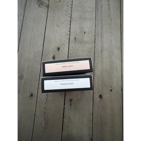 Bareminerals Original Mineral Veil Lot Bundle of 2 Translucent + Sheer Light - Picture 2 of 6